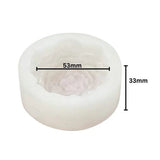 Peony Flower Candle Mould IHM009