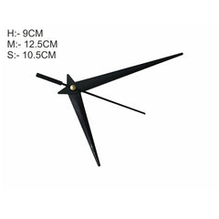 RI07075 BLACK CLOCK HANDS