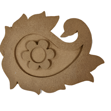 MDF PEACOCK POOJA THALI 2