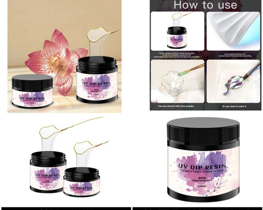 Liquid Uv Dip Resin 100/50GM