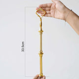plastic abs cake stand 3 tier gold