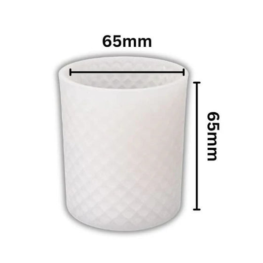 2.5" X 2.5" Chequered Round Pillar Mould IHM012