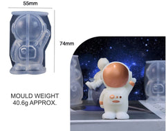 Standing Astronaut Candle Mould