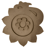 MDF PEACOCK POOJA THALI