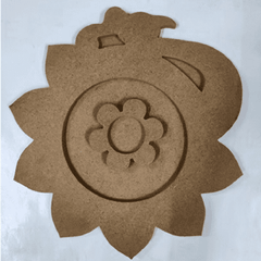 MDF PEACOCK POOJA THALI