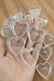 Polycarbonate T-Light HEART Cups - (20pc )