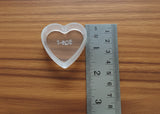 Polycarbonate T-Light HEART Cups - (20pc )