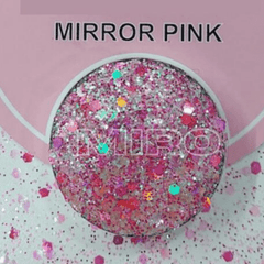 MIRROR PINK GLITTER
