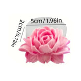 3D Rose Flower Handmade Mould hm0123