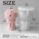 HBR381 ROSE BOUQET MOULD