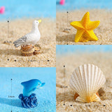 OCEAN THEME MNIATURE SET OF 4PC