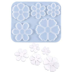5 CAVITY 3D FLOWER MOLD/MOULD