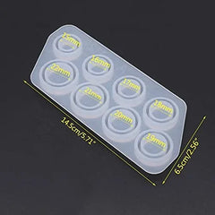 8 Hole Ring Silicone Mould