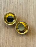 PLASTIC GOLD KATORI (PACK OF 10 PC)