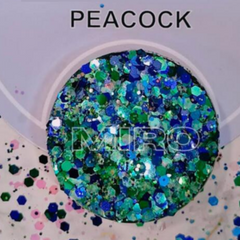 PEACOCK GLITTER