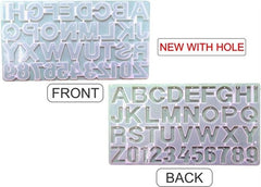 ABCD WITH HOLE FRONT POUR MOLD/MOULD