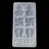 8 cavity shubh + labh mould