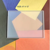 9x12 plain tray mould