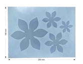 3D Flower 4 Cavity Mould Casting Mould Silicone Epoxy and UV Resin Silicone mould