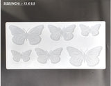 6 in 1 3d butterfly mould