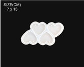 4 CAVITY HEART MOULD