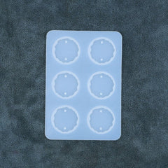 6 CAVITY ROUND AGATE MOULD/MOLD