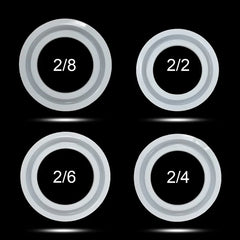 THIN BANGLE MOLD SET OF 4 SIZE