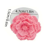 3D Flower Shape Handmade Mould hm0121