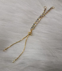 DIAMOND  JARKAN SLIDER  BRACELET