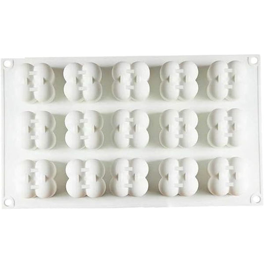 6627 multi cavity bubble candle mould