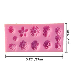 HBR368 12 CAVITY FLOWER MOULD