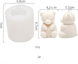 hbr388 candle teddy mould