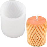 3D PILLAR CANDLE MOULD/MOLD 15-18