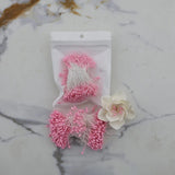 COLOUR FULL MIX PEARL POLLEN QTY:- 270 Approx. Size:- 3mm Approx.