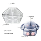 Cute Elephant Candle Mould sm1181