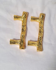 TREE SHAPE Metal Tray Handle