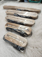 TEAK WOOD LED STAND DIRECT PLUG AND PLAY = 4" /6" /8" /10"/14"