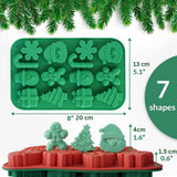 LM1208 14 CAVITY CHRISTMAS MOULD PACK OF 1 PC