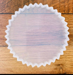 4" Crinket Coaster Mould Resin Art Silicone Casting Mould Epoxy Mold Silicon Jewellery Moulds DIY Molds Round Crinket Coaster Agate Uneven Shape...
