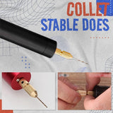 Drilling Electric Tool - Light Power Electric Mini Hand Drill Set, 0.7-1.2mm Micro Aluminum Portable Handheld Drill Set for Trimming, Cutting, Drilling,