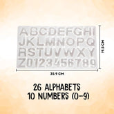 ABCD WITH HOLE FRONT POUR MOLD/MOULD