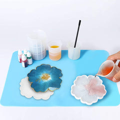 5" Flower Coaster Resin MOULD