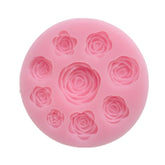 9 CAVITY ROSE PINK MOLD /MOULD