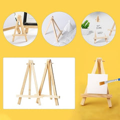 Wooden Easel Stand Adjustable Small Tabletop Easels for Art Painting Artist Students Kids and Displaying Photos