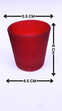 RED CANDLE JAR