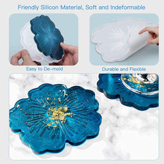 5" Flower Coaster Resin MOULD
