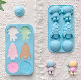 6 CAVITY ASTRONAUT MOLD/MOULD