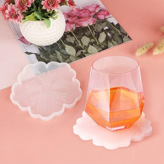 5" Flower Coaster Resin MOULD