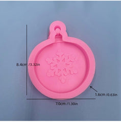 HBR2017 CHRISTMAS SNOW FLAKE MOULD/MOLD