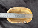 WOODEN BOAT BOWL FOR CANDLE MAKING